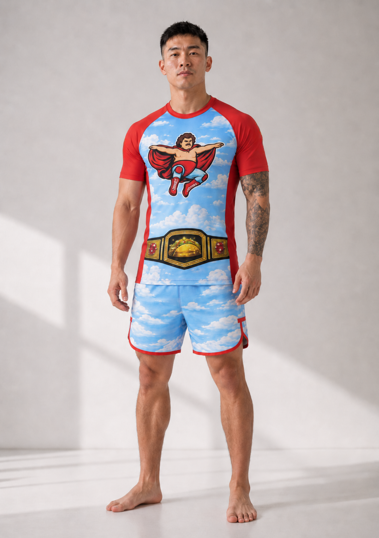 Taco Champion Rash Guard Top