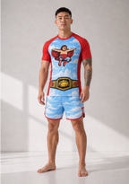 Taco Champion Rash Guard Shorts