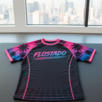 Neon Nights Rash Guard Top