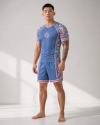 Koi Fishy Rash Guard Shorts