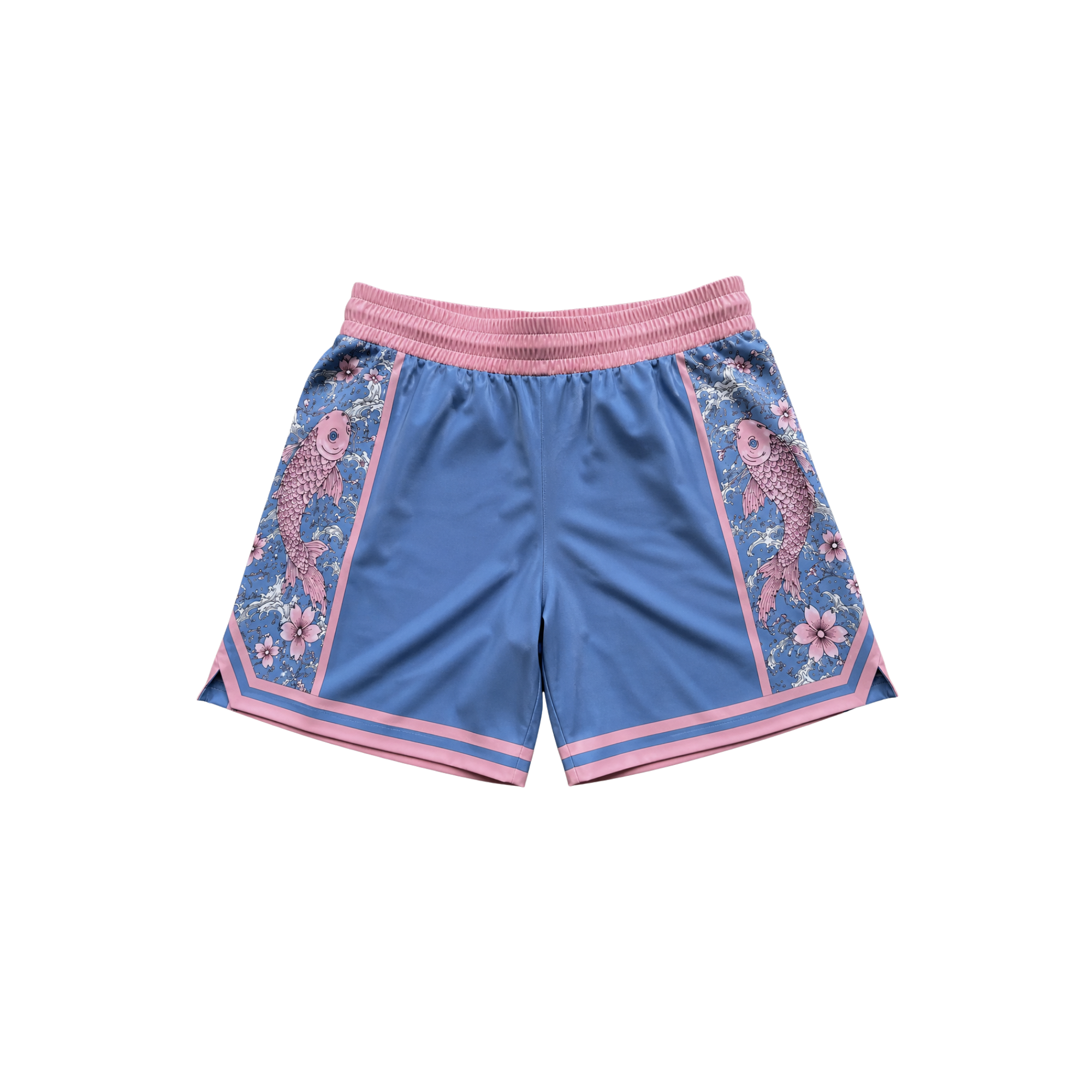 Koi Fishy Rash Guard Shorts