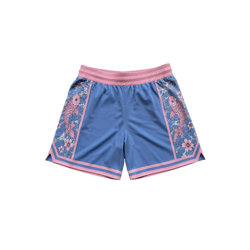 Koi Fishy Rash Guard Shorts