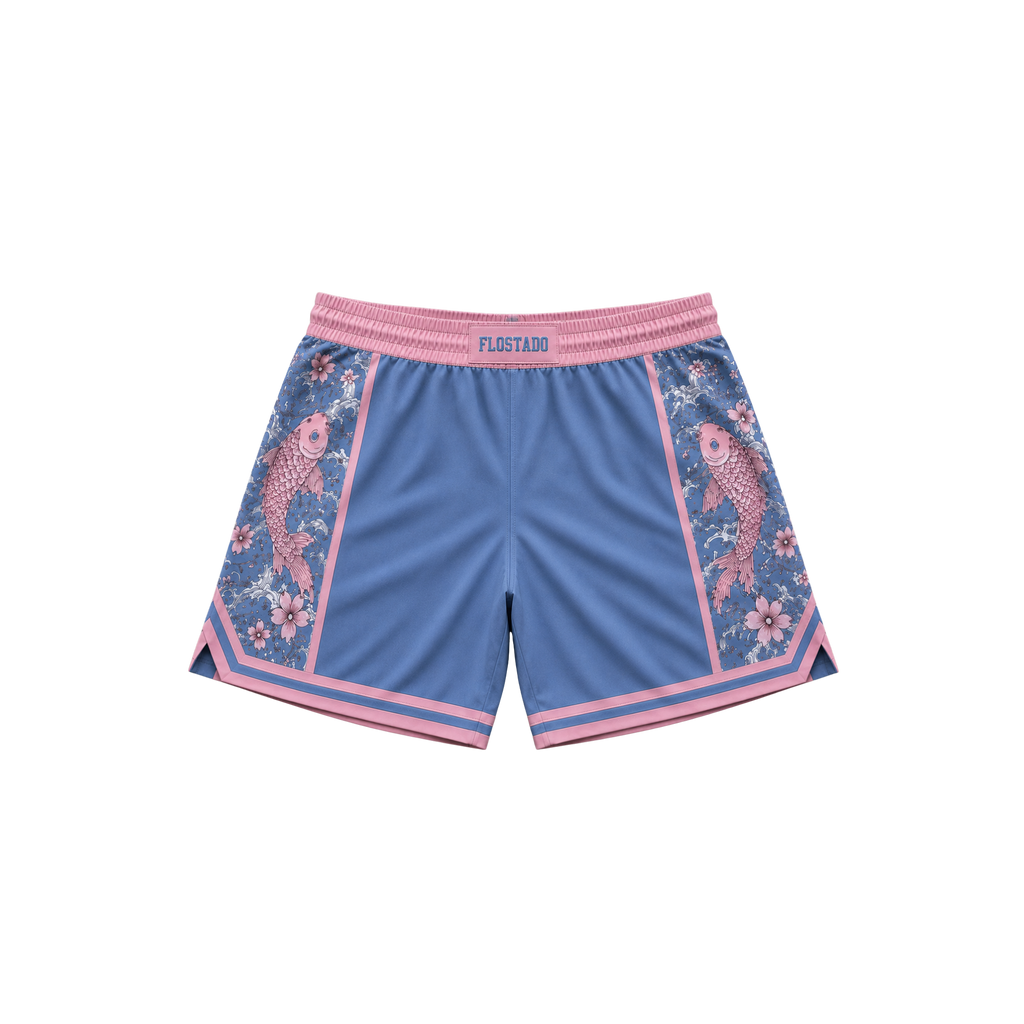 Koi Fishy Rash Guard Shorts