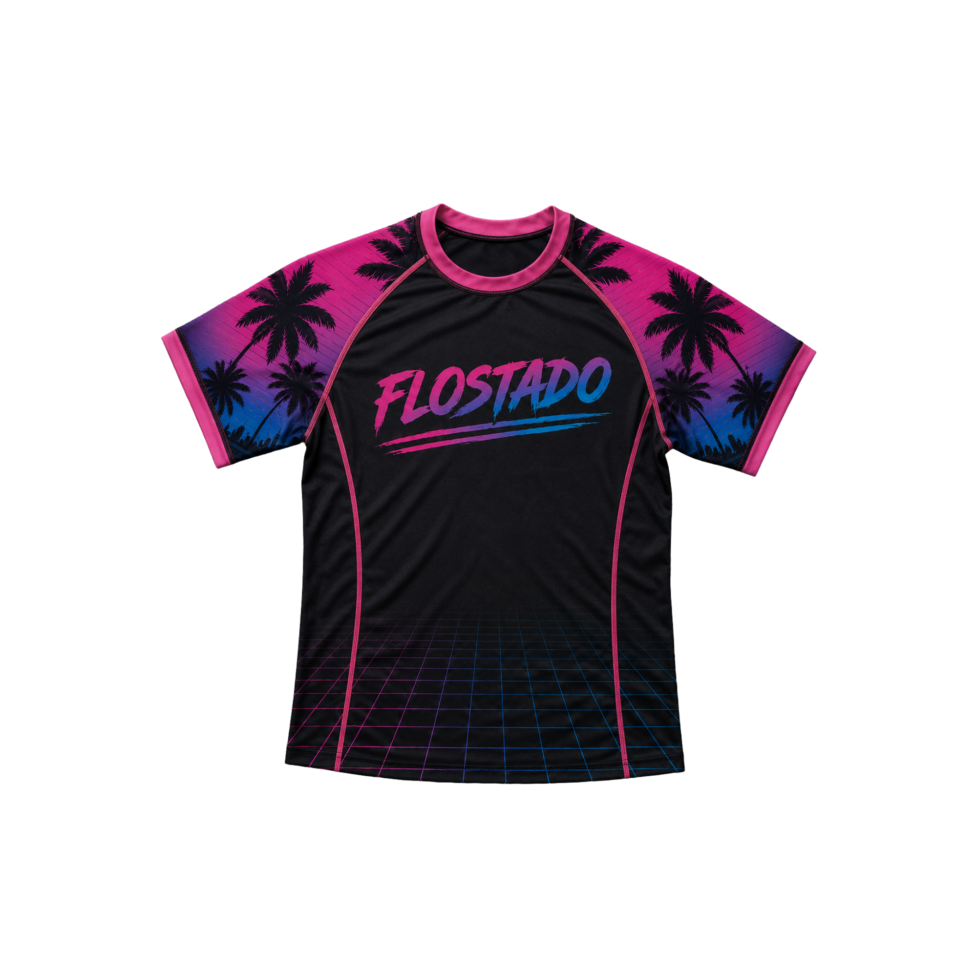 Neon Nights Rash Guard Top