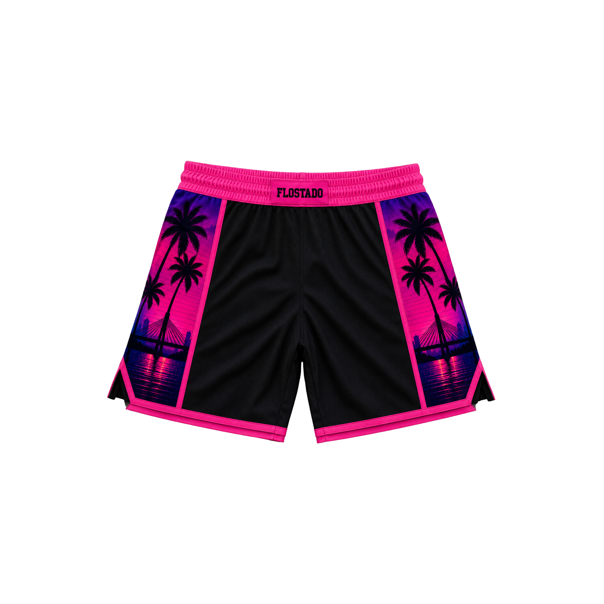Neon Nights Rash Guard Shorts